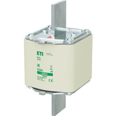 Wkładka topikowa NH silnikowa NH4a aM 630A 690V 004187432 ETI (004187432)